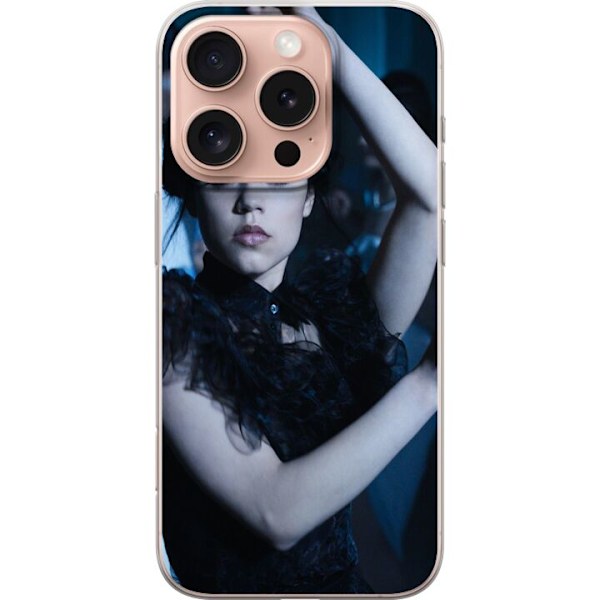 Apple iPhone 16 Pro Gennemsigtig cover Wednesday Addams