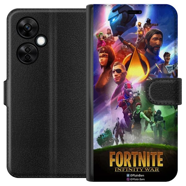 OnePlus Nord CE3 Tegnebogsetui Fortnite