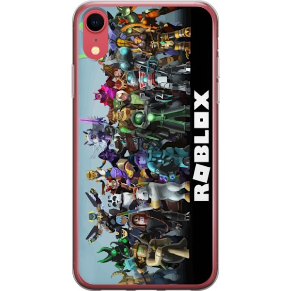 Apple iPhone XR Läpinäkyvä kuori Roblox