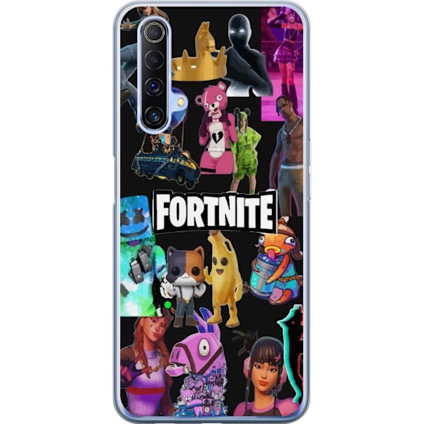 Realme X50 5G Läpinäkyvä kuori Fortnite