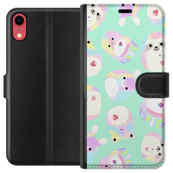 Kompatibelt Plånboksfodral till Apple iPhone XR Squishmallow