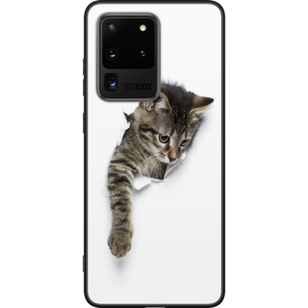 Samsung Galaxy S20 Ultra Svart Skal Curious Kitten
