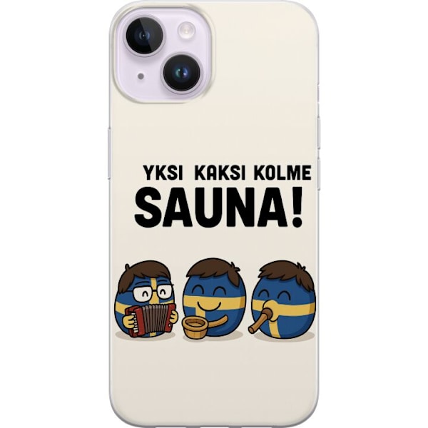 Apple iPhone 15 Läpinäkyvä kuori Festivaali Kaj Bara Bada S