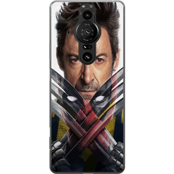 Sony Xperia Pro-I Genomskinligt Skal Deadpool & Wolverine