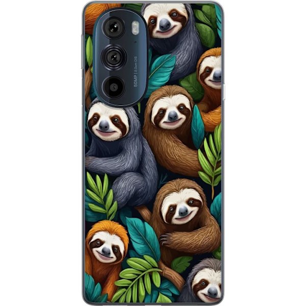 Motorola Edge 30 Pro Läpinäkyvä kuori Sengångarstil - rent