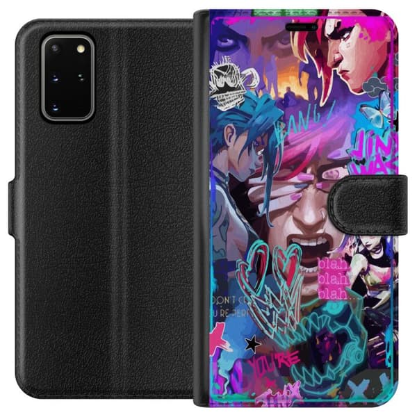 Kompatibel Tegnebogsetui til Samsung Galaxy S20+ Arcane