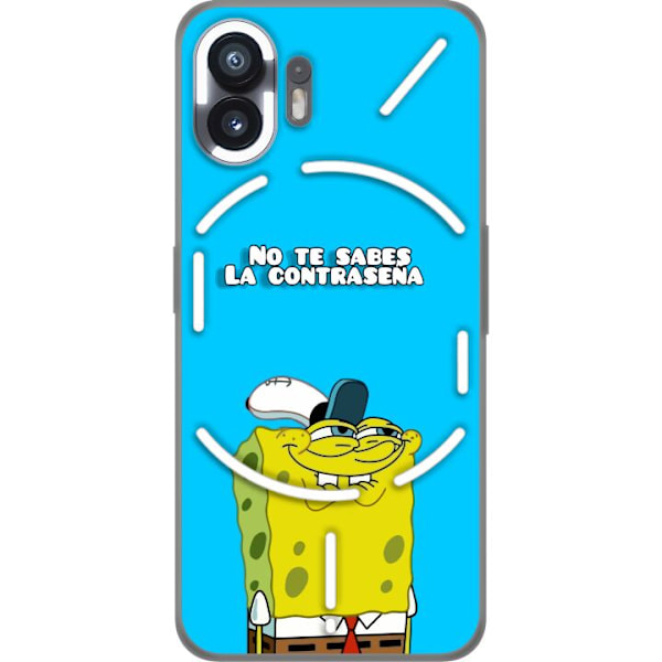 Nothing Phone (2) Genomskinligt Skal SpongeBob SquarePants