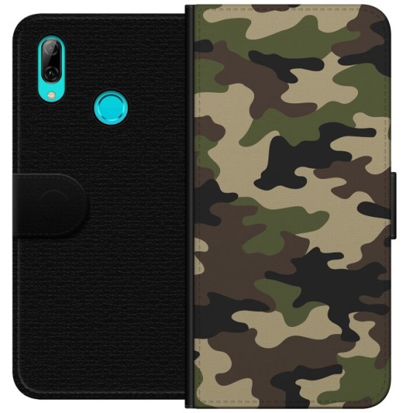 Huawei P smart 2019 Tegnebogsetui Skov camo