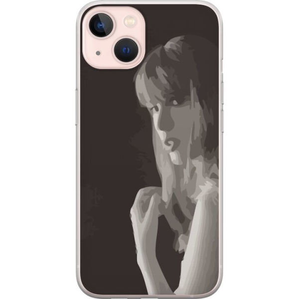 Apple iPhone 13 mini Läpinäkyvä kuori Taylor Swift