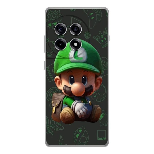 OnePlus 12R Läpinäkyvä kuori Baby Luigi