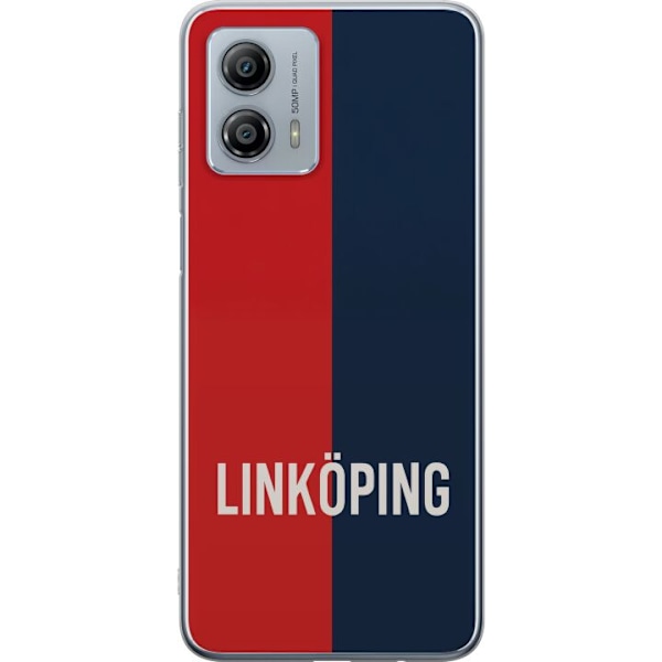 Motorola Moto G53 Gennemsigtig cover Linköping – Ishockey