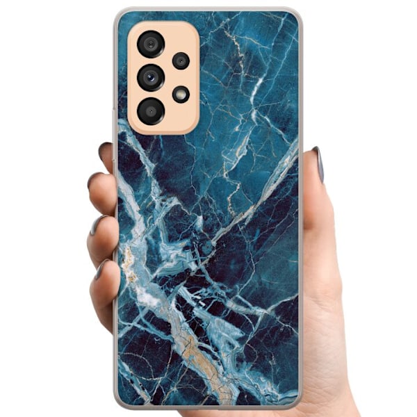 Samsung Galaxy A53 5G TPU Matkapuhelimen kuori Marmori