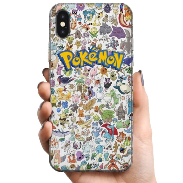 Apple iPhone X TPU Matkapuhelimen kuori Pokémon