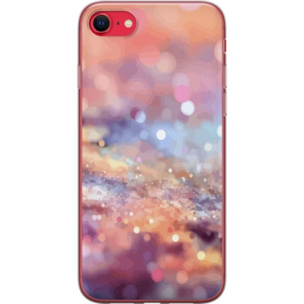 Apple iPhone SE (2022) Gennemsigtig cover Glitter