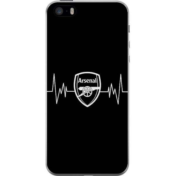 Apple iPhone 5s Gennemsigtig cover Arsenal