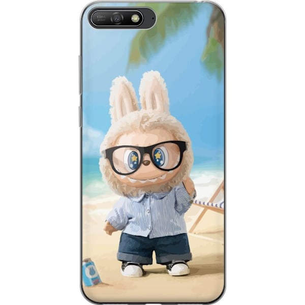 Huawei Y6 (2018) Läpinäkyvä kuori Labubu Tummat Unelmat