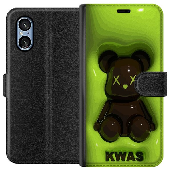 Sony Xperia 5 V Lommeboketui KAWS Grønn