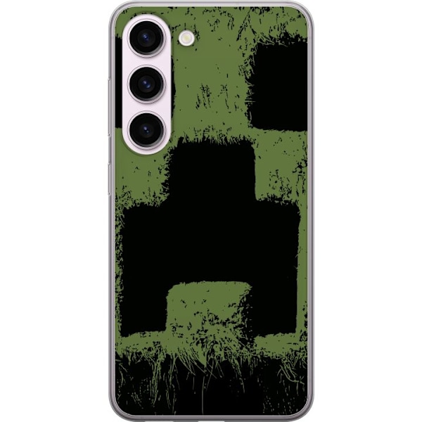 Samsung Galaxy S23 Genomskinligt Skal A Minecraft Movie