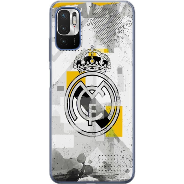 Xiaomi Redmi Note 10 5G Gennemsigtig cover Real Madrid