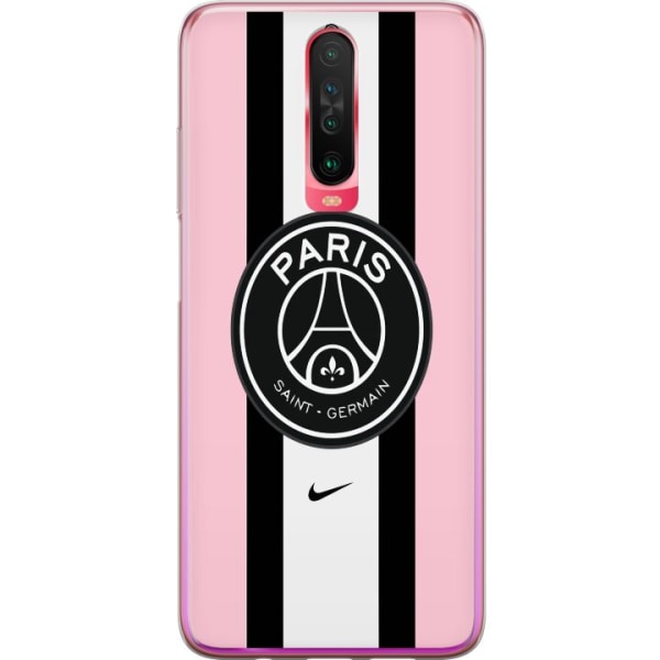 Xiaomi Redmi K30 Genomskinligt Skal Paris Saint-Germain F.C.