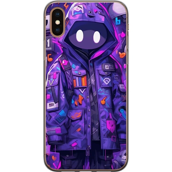 Apple iPhone X Gennemsigtig cover Anime