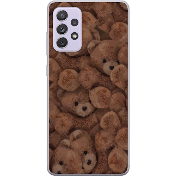 Samsung Galaxy A52s 5G Läpinäkyvä kuori Teddy