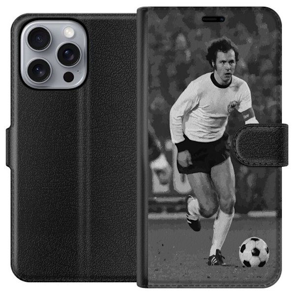 Apple iPhone 16 Pro Max Tegnebogsetui Franz Beckenbauer