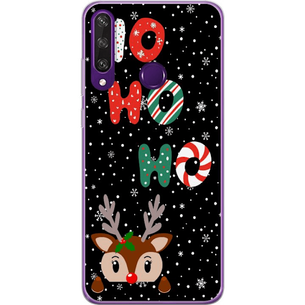 Huawei Y6p Genomskinligt Skal HO HO HO