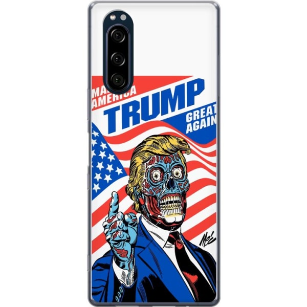 Sony Xperia 5 Gennemsigtig cover  Trump