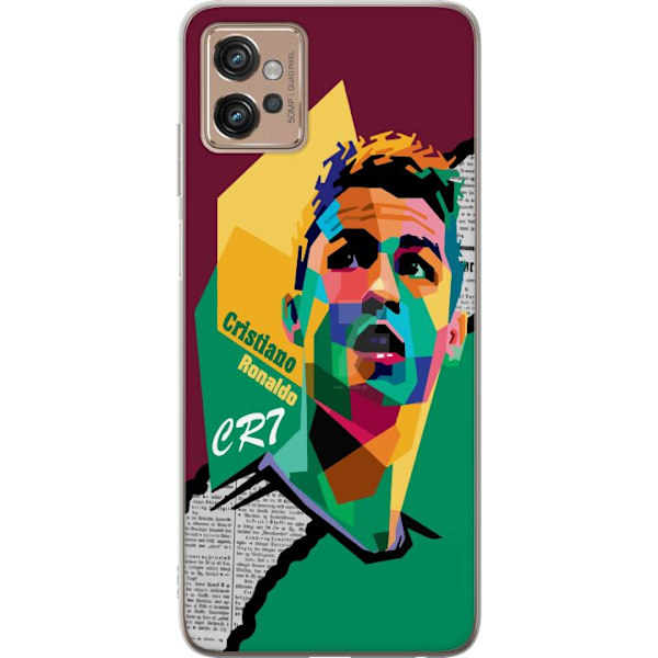 Motorola Moto G32 Gennemsigtig cover Ronaldo