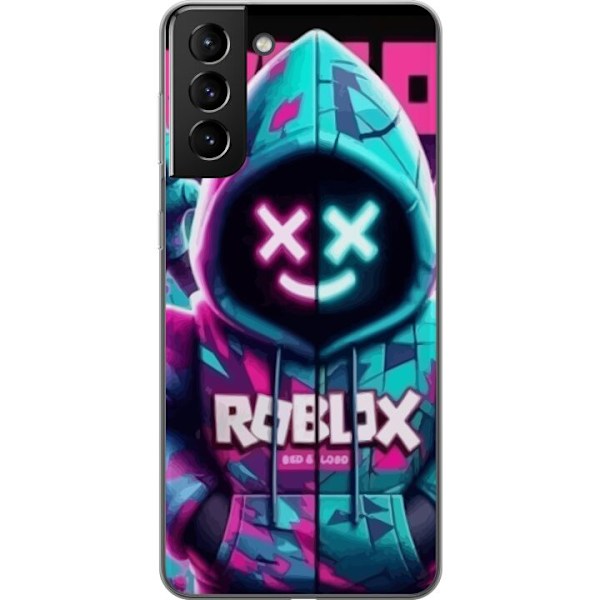 Samsung Galaxy S21+ 5G Genomskinligt Skal Roblox | Marshmello