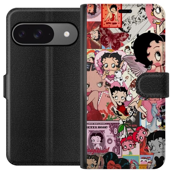 Google Pixel 9 Pro Tegnebogsetui Betty Boop