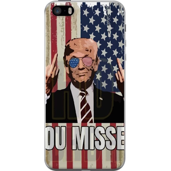 Apple iPhone SE (2016) Gjennomsiktig deksel Trump