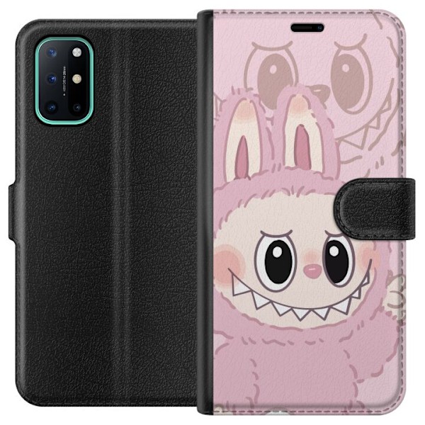 OnePlus 8T Lompakkokotelo Labubu Floral Freak