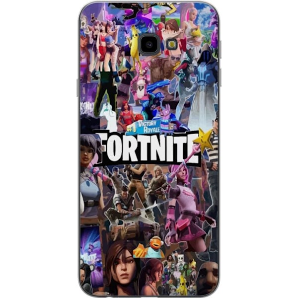 Samsung Galaxy J4+ Gennemsigtig cover Fortnite