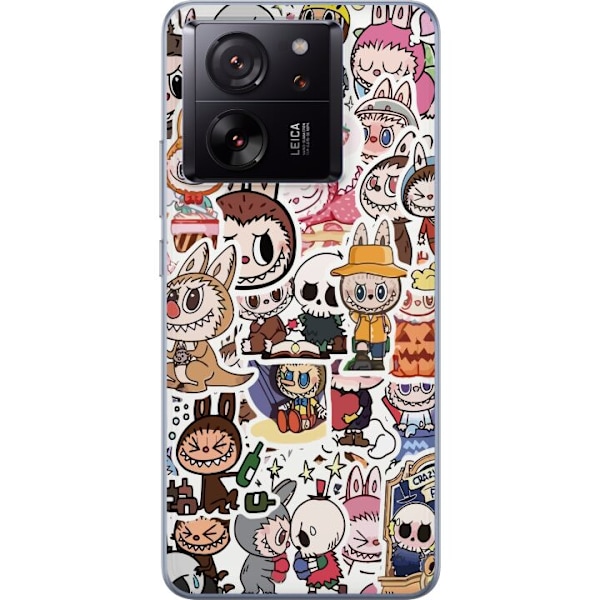 Xiaomi 13T Pro Läpinäkyvä kuori Labubu All-Stars – POP MA