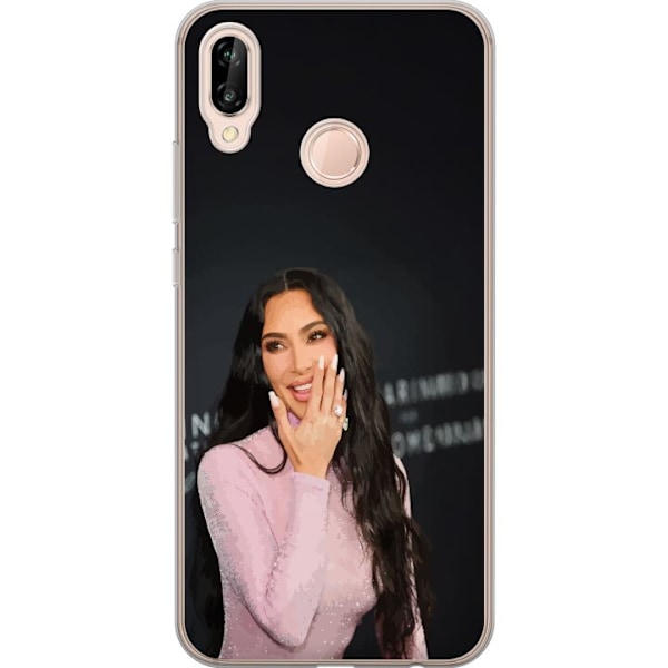 Huawei P20 lite Genomskinligt Skal Kim Kardashian – Trending Outfits 2025