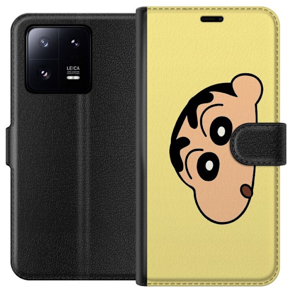 Xiaomi 13 Pro Tegnebogsetui Peeking Shinchan