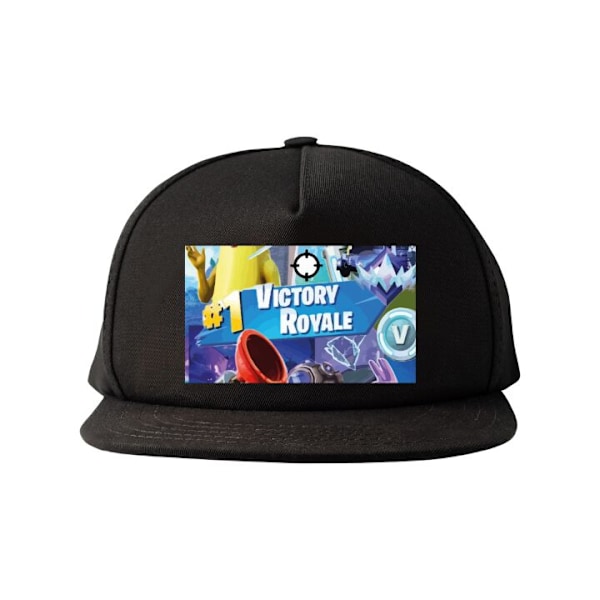 Snapback Aikuisille | Säädettävä Lippis Fortnite musta one size