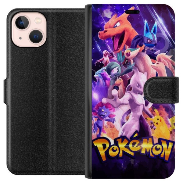 Apple iPhone 13 mini Tegnebogsetui Pokémon