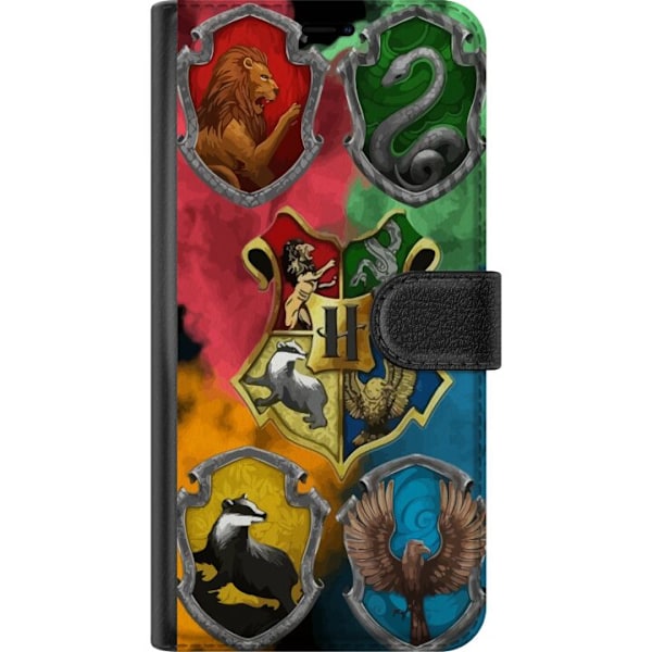 Motorola Moto G24 Lommeboketui Hogwarts Hus