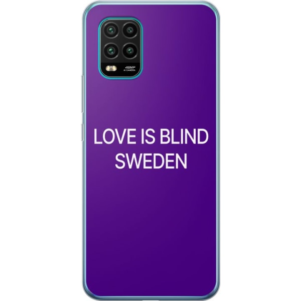 Xiaomi Mi 10 Lite 5G Gennemsigtig cover Kærlighed er Blind