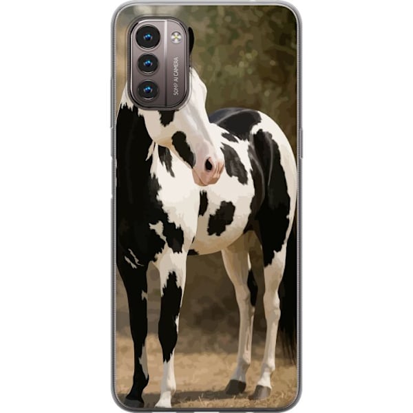 Nokia G21 Läpinäkyvä kuori Kaunis Hevonen - elegantti hevon