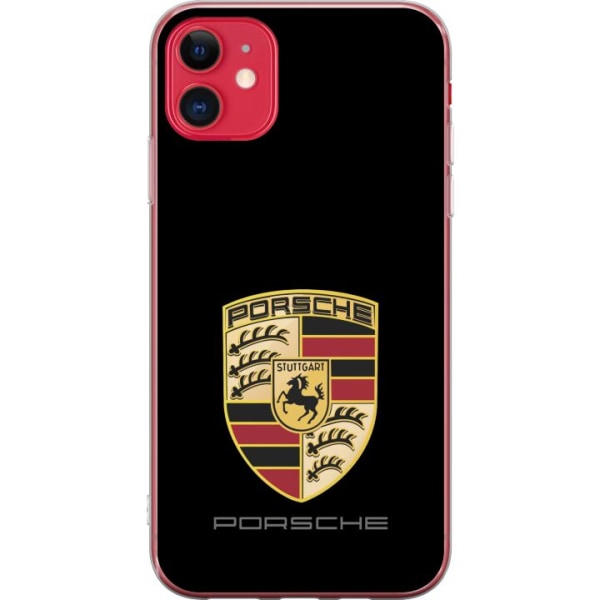 Apple iPhone 11 Läpinäkyvä kuori Porsche