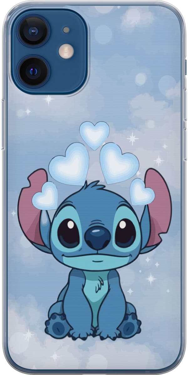 Kompatibelt Mobilskal till Apple iPhone 12 Stitch Hoppande Glädje – Rolig Design för Present