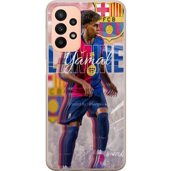 Samsung Galaxy A23 Gjennomsiktig deksel Lamine Yamal FCB