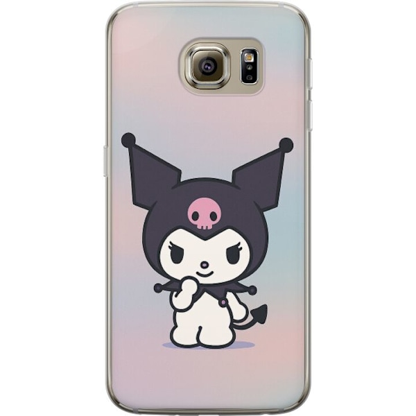 Samsung Galaxy S6 Gjennomsiktig deksel Kawaii Sanrio Kuromi