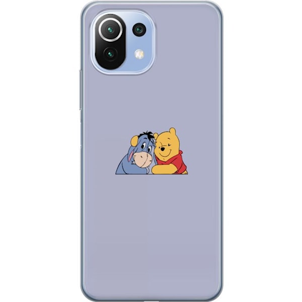 Xiaomi Mi 11 Lite Gennemsigtig cover Nalle Puh og Æsel