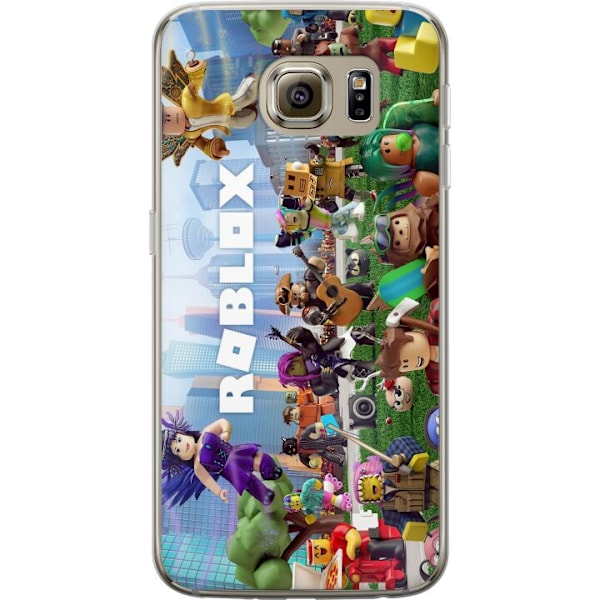 Samsung Galaxy S6 Läpinäkyvä kuori Roblox