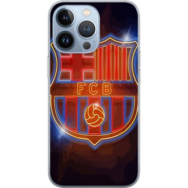 Apple iPhone 13 Pro Gennemsigtig cover FC Barcelona